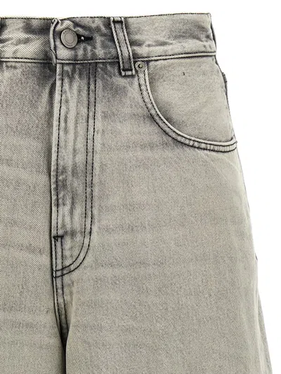 Haikure Belle Five-pocket Wide-leg Jeans In Gray
