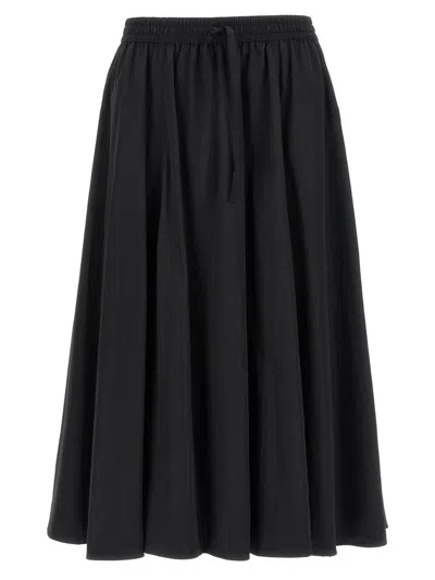 Kenzo Boke 2.0 Midi Skirt In Black