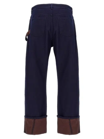 Jw Anderson J.w.anderson 'turn Up Twisted Workwear' Jeans