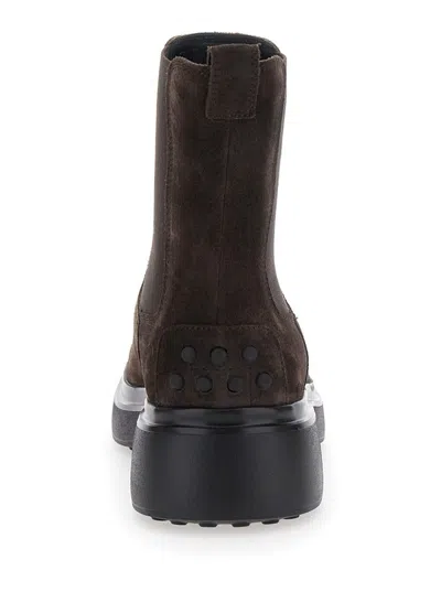 Tod's Gomma 74l Tronch. Elast. In Brown