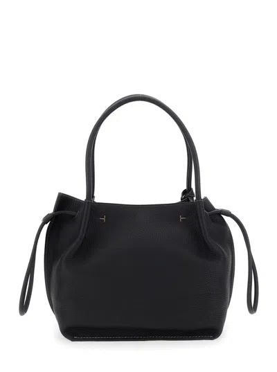 Tod's Buz Sacca Media Handbags Black