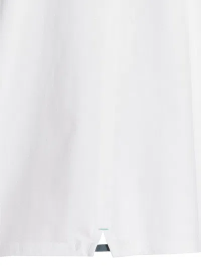 Incotex Red X Facetasm Logo Printed T-shirt In White