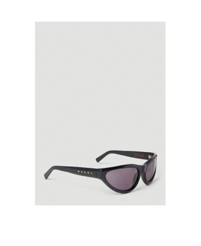 Marni Black Retrosuperfuture Edition Mavericks Sunglasses In Black