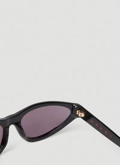 Marni Black Retrosuperfuture Edition Mavericks Sunglasses In Black