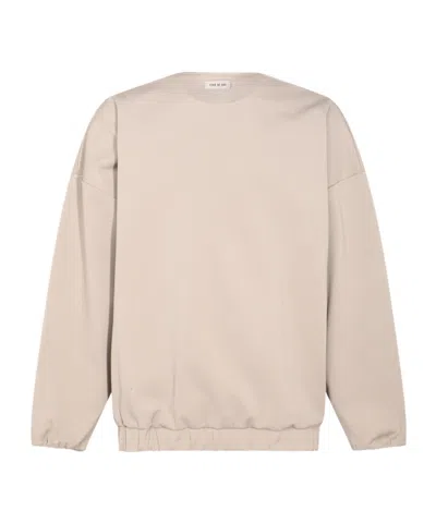Fear Of God Crewneck Long-sleeved Sweatshirt In Nude