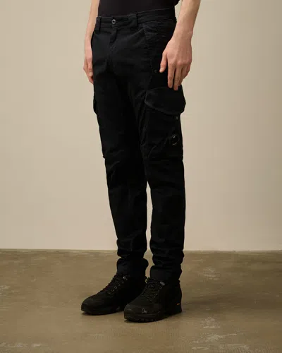 C.p. Company Belt Loop Track Pants In Black