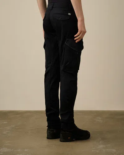 C.p. Company Belt Loop Track Pants In Black