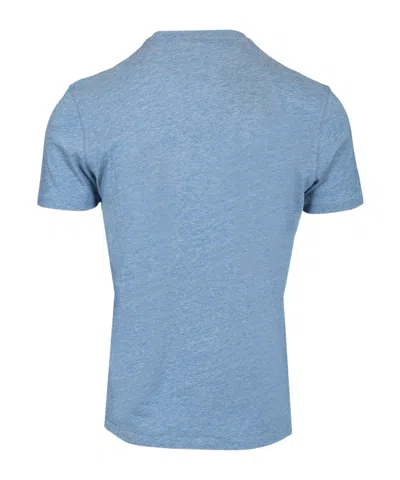 Tom Ford Short-sleeved Solid T-shirt In Blue
