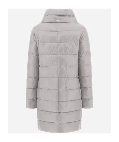 Herno Dora Ultralight Down Jacket In Gray
