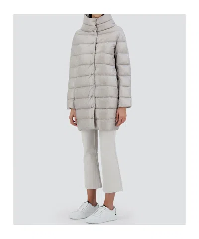 Herno Dora Ultralight Down Jacket In Gray