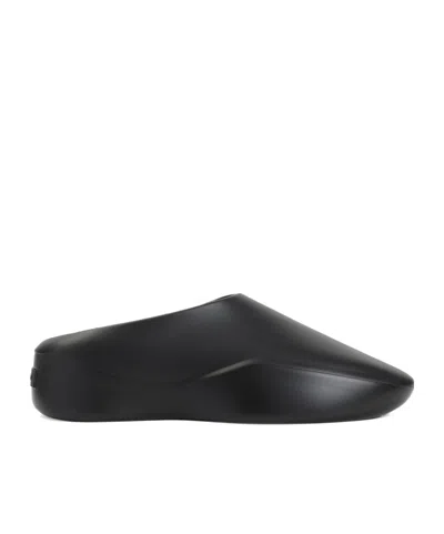 Fear Of God Runner Eva Rubber Slippers In Black