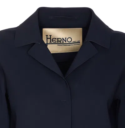 Herno Initial Performance Manteau Pef In Blue