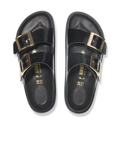 Birkenstock Maison Margiela Green Linen-blend Shirts In Black