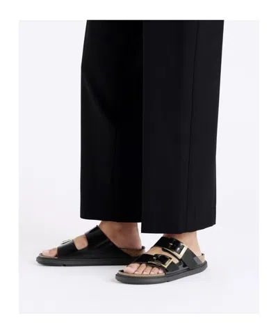 Birkenstock Maison Margiela Green Linen-blend Shirts In Black