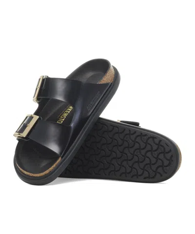 Birkenstock Maison Margiela Green Linen-blend Shirts In Black