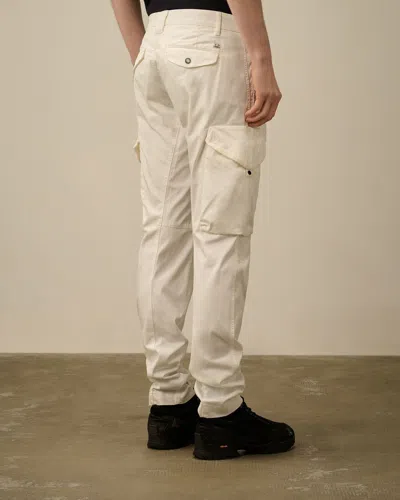 C.p. Company Belt Loop Track Pants In Metallic