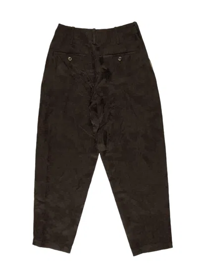 Uma Wang Belt Loops Slacks In Brown
