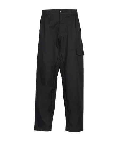 C.p. Company Tapered Trousers In Black