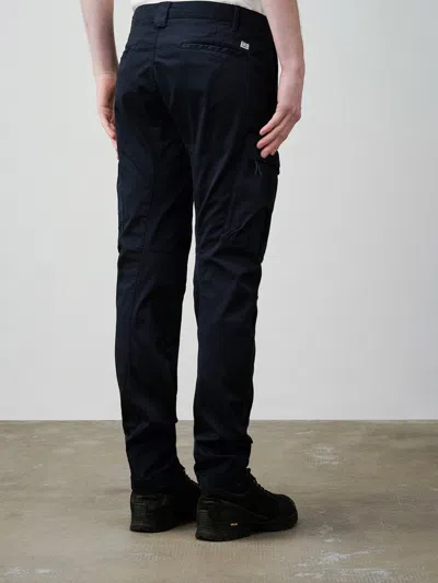 C.p. Company Belt Loop Track Pants In Blue