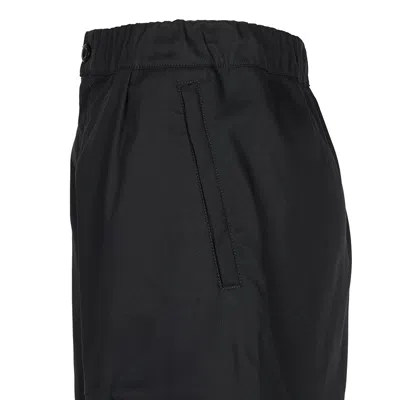 C.p. Company Tapered Trousers In Black