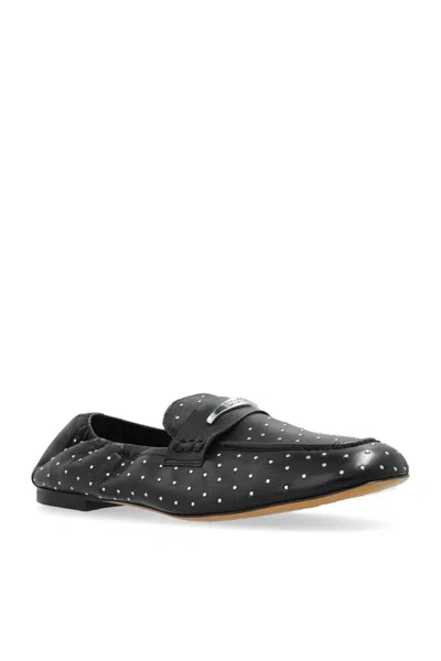 Isabel Marant Round Toe Loafers In Black