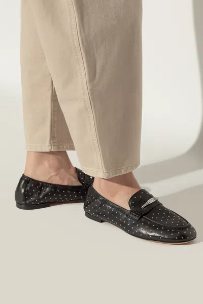 Isabel Marant Round Toe Loafers In Black