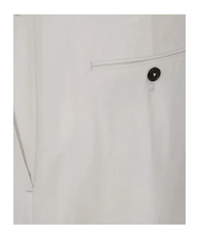 Pt01 Wool Chinos In White