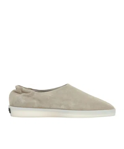 Fear Of God Beige Mules With Logo Patch On The Back And Elasticized Heel