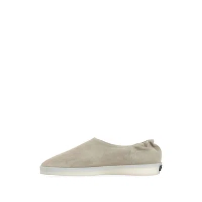 Fear Of God Beige Mules With Logo Patch On The Back And Elasticized Heel