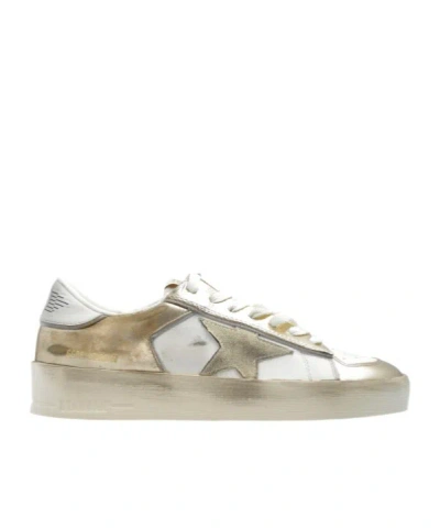 Golden Goose Stardan Leather Low-top Sneakers In Multi