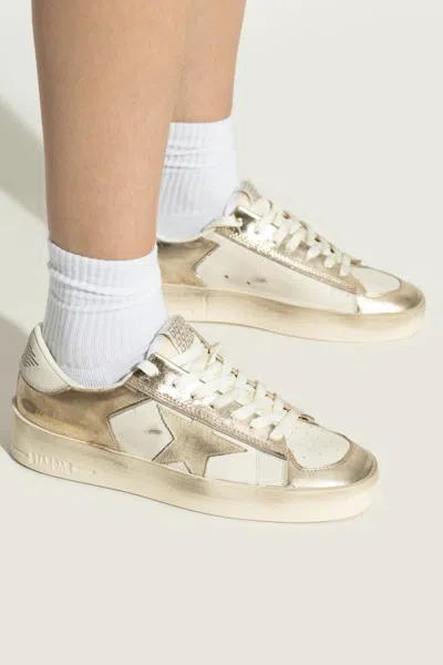 Golden Goose Stardan Leather Low-top Sneakers In Multi