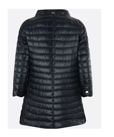 Herno Quilted Down Jacket In Black