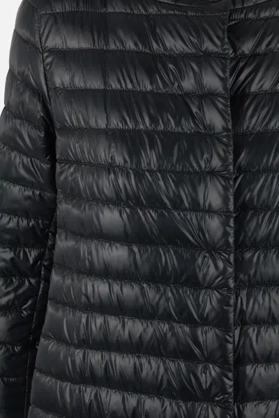 Herno Quilted Down Jacket In Black