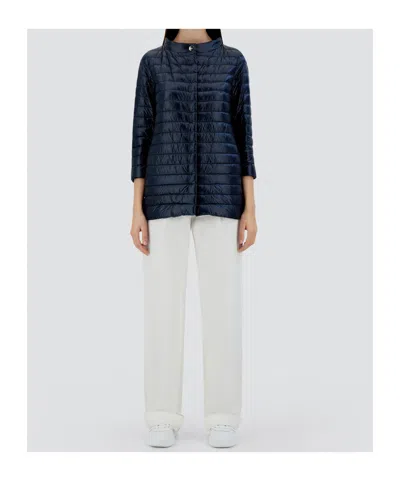 Herno Quilted Down Jacket In Black