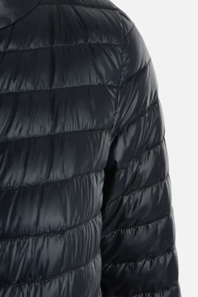 Herno Quilted Down Jacket In Black