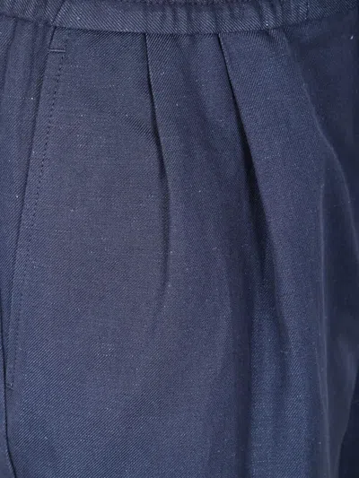 Incotex Regular Fit Pleated Front Shorts In Gold