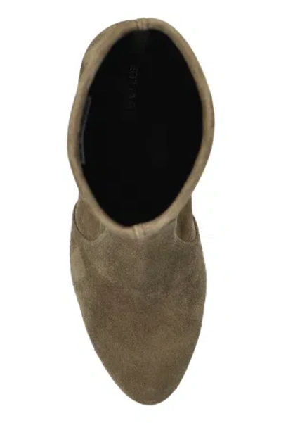 Stuart Weitzman 85mm Flareblock Boots In Green