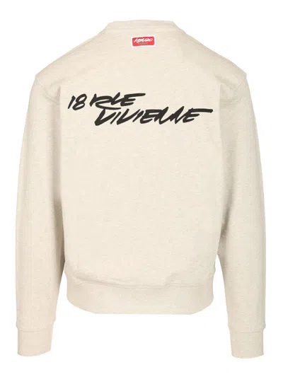 Kenzo Classic Sweatshirt. In Neutral