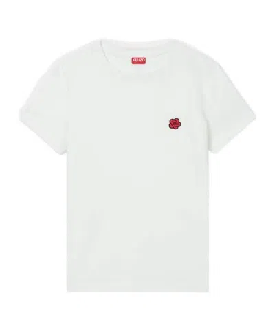 Kenzo "boke Flower" Cotton T-shirt In Blue