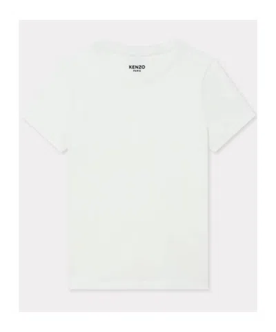 Kenzo "boke Flower" Cotton T-shirt In Blue