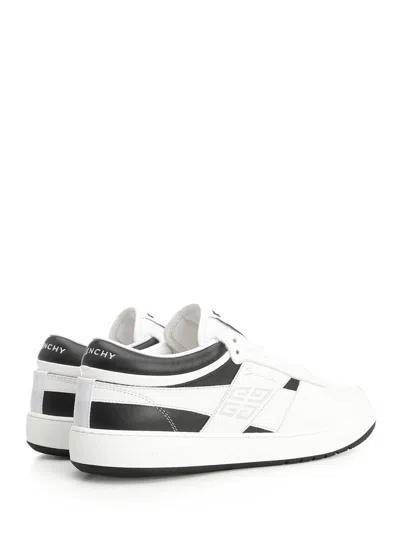 Givenchy G Move Low-top Leather Sneakers In White