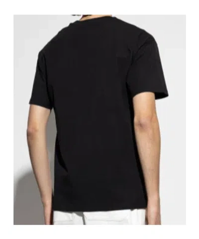Givenchy Black T-shirt With Maxi Logo On The Front In Cotton Man