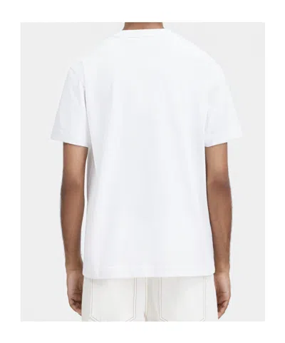 Jacquemus T-shirt Le T-shirt Gros-grain In White
