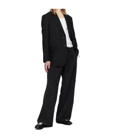 Song For The Mute Black Oversized Blazer In Black