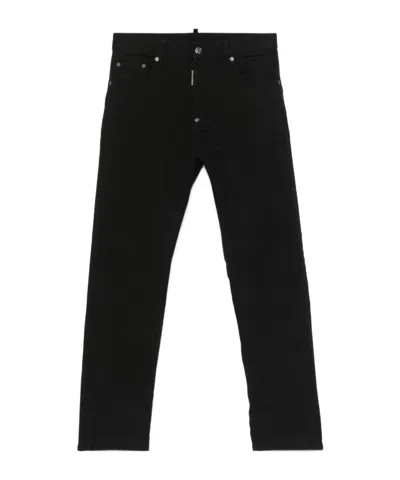 Dsquared2 Dsquared Men Skater Jeans In Black