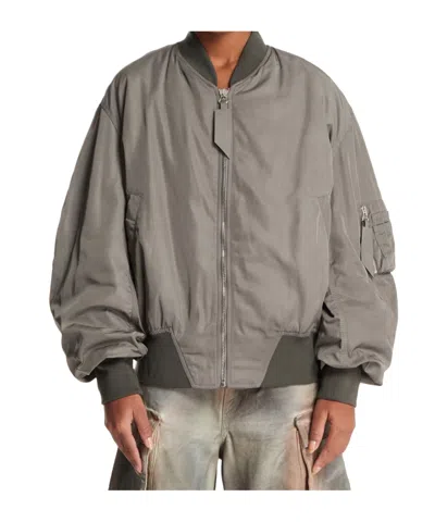 Attico Bomber ''anja'' Grey In Gray