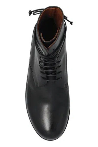 Marsèll Zucca Zeppa Combat Boots In Black