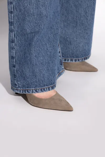 Stuart Weitzman 85mm Stuart Power Pumps In Brown