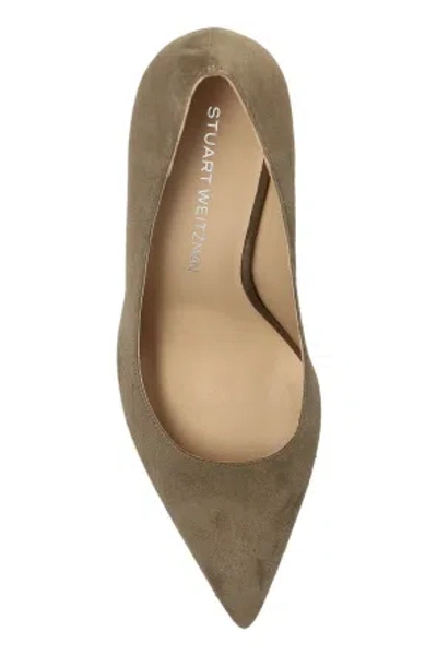 Stuart Weitzman 85mm Stuart Power Pumps In Brown
