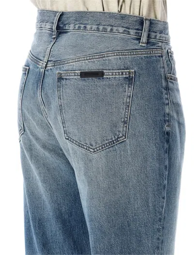 Essentials Denim 5-pocket Jeans In Blue